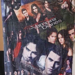 Vampire Diaries blanket. 50x40